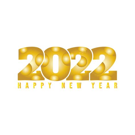 Feliz Año Nuevo 2022 Letras Con Degradado Png 2022 2022 Texto Feliz