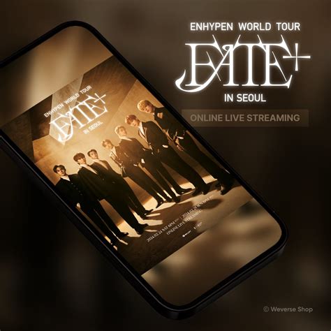 Enhypen World Tour Fate Plus In Seoul Poda