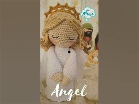 Trailer Ángel para Nacimiento Tejido a Crochet Tutorial Amigurumi