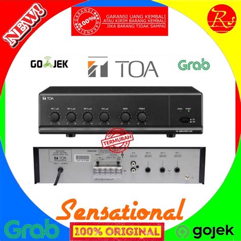 Jual POWER TOA AMPLIFIER SPEAKER ZA230 ORIGINAL ASLI Shopee Indonesia