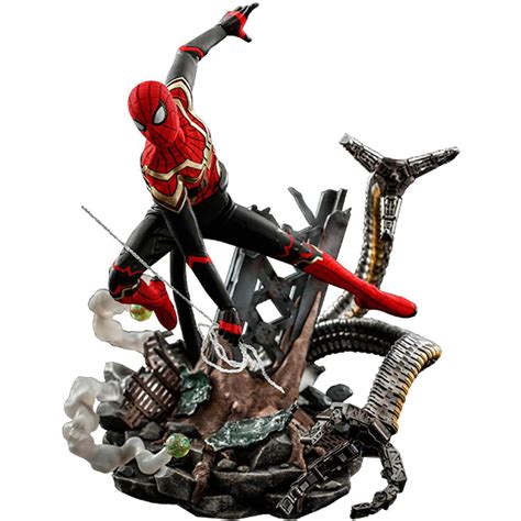 Hot Toys Marvel Spider Man No Way Home Movie Masterpiece Action Figure 1 6 Spider Man