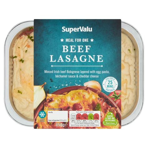 Supervalu Beef Lasagne G Storefront En