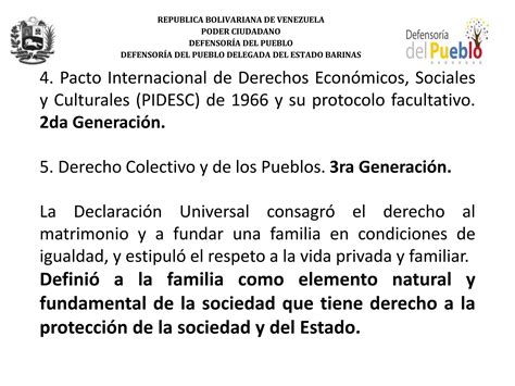 Derechos Humanos Instituciones Familiares Ppt