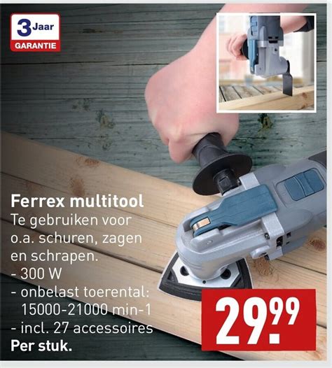 Ferrex Multitool Aanbieding Bij ALDI