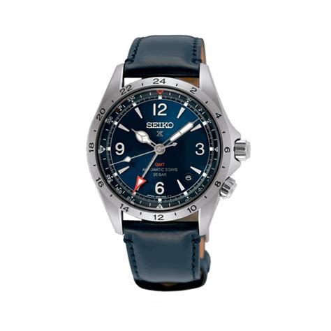 Reloj Seiko Prospex Alpinist GMT Azul 39 5mm SPB377J1