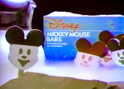 Retronewsnow On Twitter 1987 Retro Snack — Mickey Mouse Ice Cream