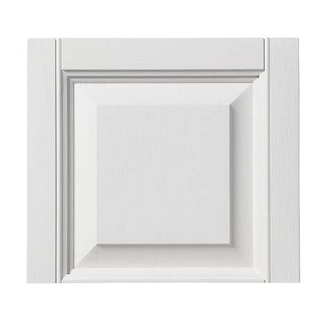 Ply Gem In X In Polypropylene Raised Panel Transom Design In