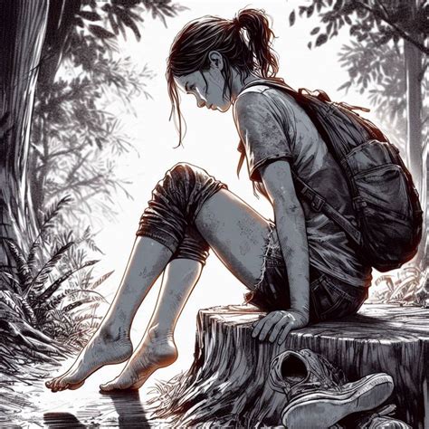 Barefoot Ellie From The Last Of Us By Solejob On Deviantart