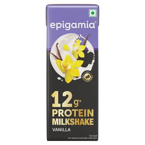 Buy Epigamia Milkshake Vanilla Ml Online At Natures Basket