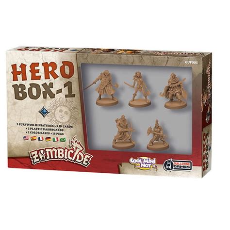 Gra Zombicide Czarna Plaga Hero Box Portal Games Sklep EMPIK