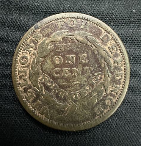 1837 Hard Times Token Millions For Defense Not One Cent For Tribute