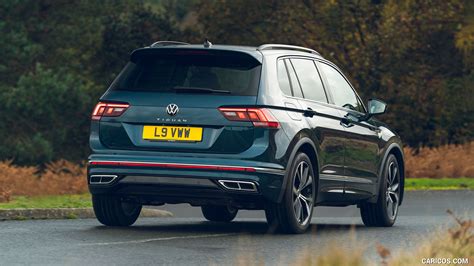 Volkswagen Tiguan R Line Uk Spec Rear Three Quarter Caricos