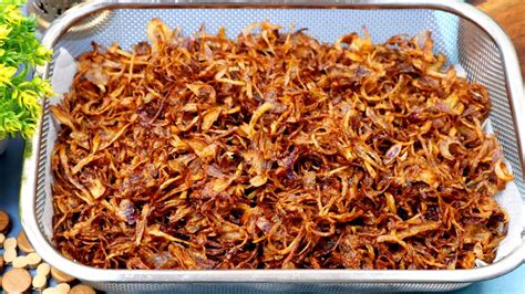 Crispy Fried Onion How To Make Perfect Crispy Fried Onion For