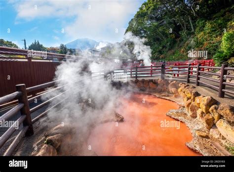 Beppu Japan Nov Kamado Jigoku Hot Spring In Beppu Oita The Town Is Famous For Its