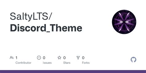 GitHub - SaltyLTS/Discord_Theme