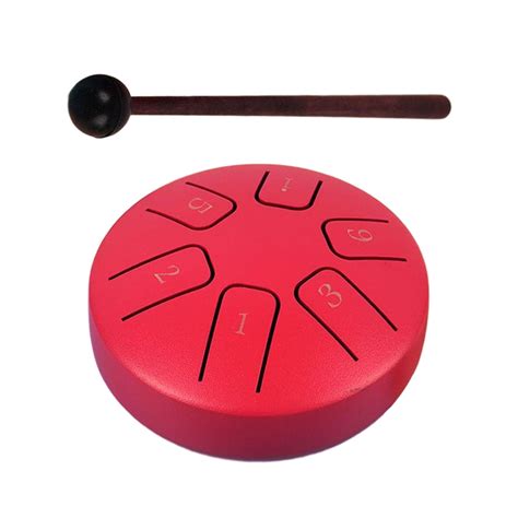 Drum Hand Pan Drum Musical Instrument 6 Notes 3 8 Inch Portable