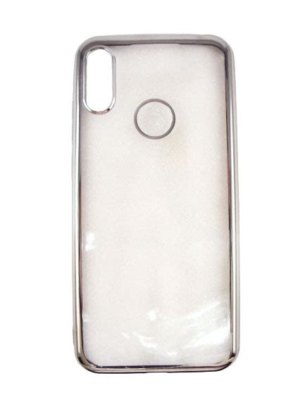 Capa Ultra Slim Gel Huawei Y6 2019 Transparente Prateada Capas De