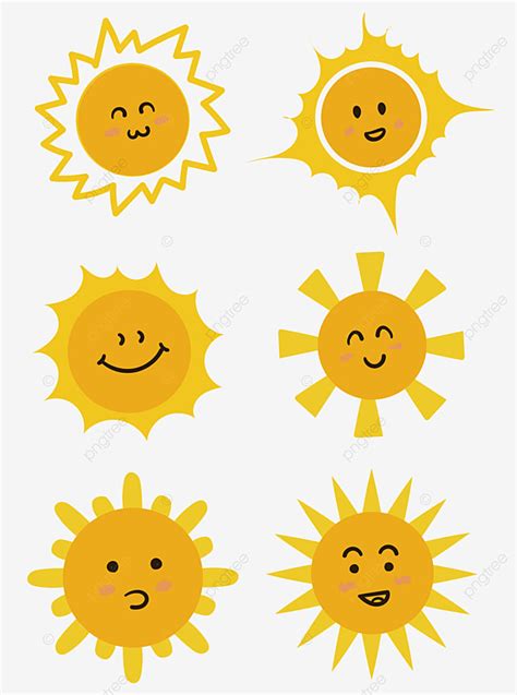 Hand Drawn Sun Vector Hd Images Cartoon Hand Drawn Sun Smiley