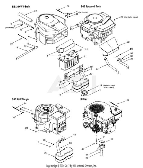 Troy Bilt 13cd609g063 2001 Parts Diagram For Engine Accessories