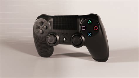 ps4 controller 3d model