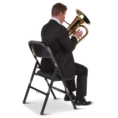 The Adjustable Orchestra Chair Hammacher Schlemmer