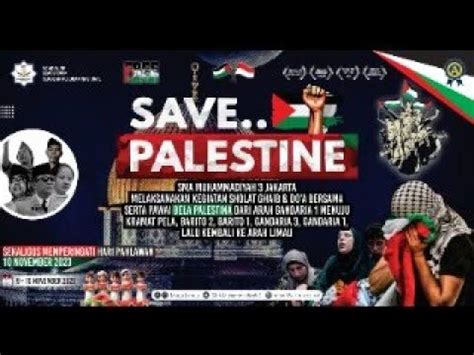 SAVE PALESTINE SMA MUHAMMADIYAH 3 JAKARTA YouTube