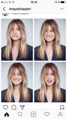 11 Fun Long Layered Hairstyle With Wispy Bangs