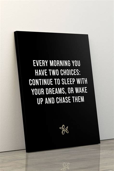 This Morning Quote Canvas Will Give You Motivating Words To Look At