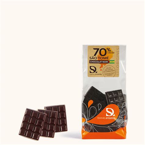 Mini Tablettes Sao Tom Chocolat Noir Les Origines Chocolat Daniel