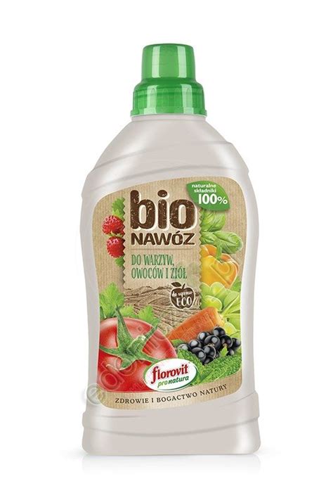 NAWÓZ BIO DO WARZYW OWOCÓW I ZIÓŁ 0 5L