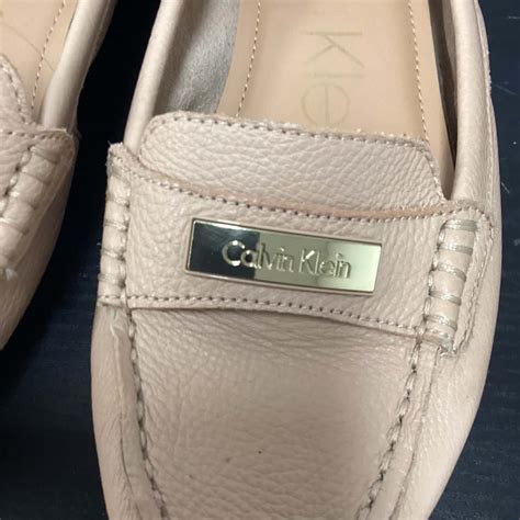 Calvin Klein Women S Size 7 US Nude Moccasins S
