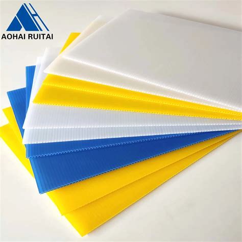 Uv Protective Printable Coroplast Flute Pp Plastic Hollow Sheet China