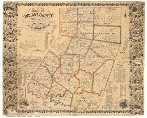 Exploring Indiana Pennsylvania Through Its Map - Map of Counties in Arkansas