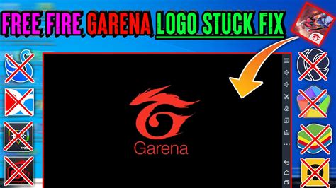 How To Solve Problem Free Fire Free Fire Max Stuck On Garena Logo