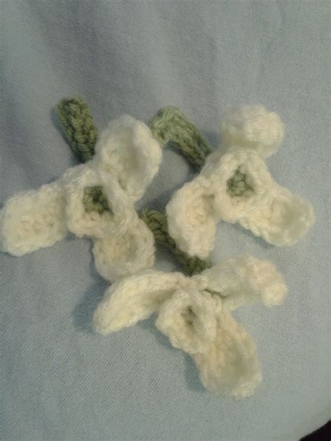 JP's Crochet Blog: Snowdrop Flower