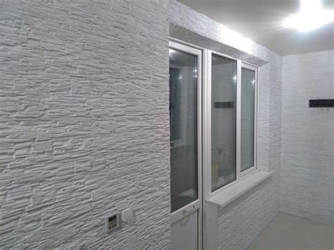 Штукатурка на балконе - 33 фото