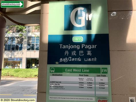 Entrance/Exit G - Tanjong Pagar MRT Station (EW15) Image Singapore