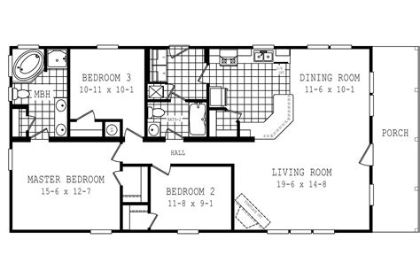 Solitaire Homes Single Wide Floor Plans Floorplans Click