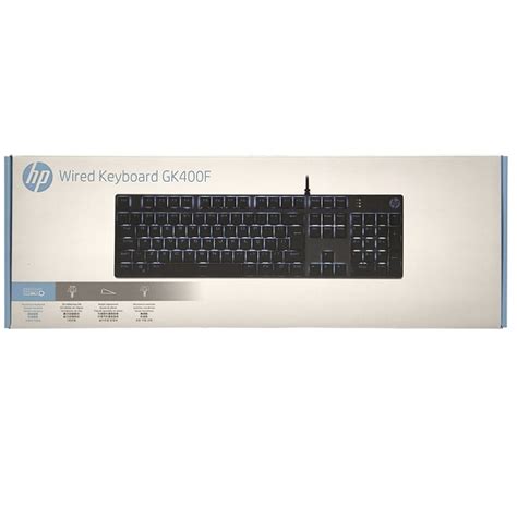 Teclado Usb Gamer Mecanico Gk F Led Chumbo Hp Starhouse Mega Store