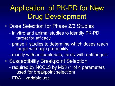 PPT Overview Of Use Of PK PD In Streamlining Drug Development