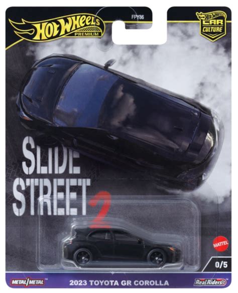 Chase Hot Wheels Premium Car Culture Slide Street Toyota Gr