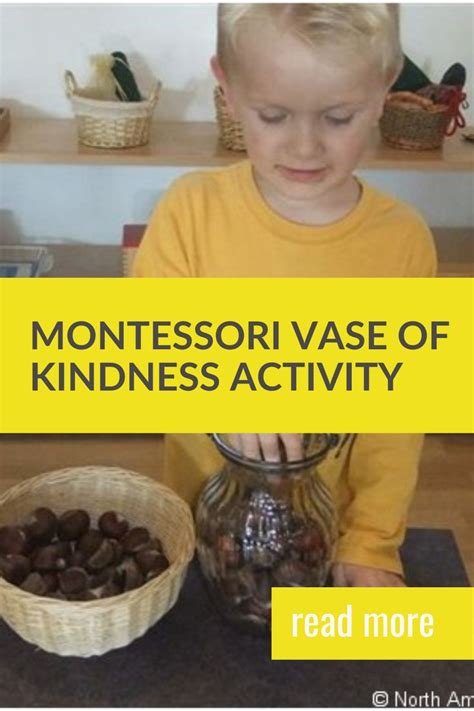 Montessori Grace And Courtesy Vase Of Kindness Activity In 2023 Kindness Activities