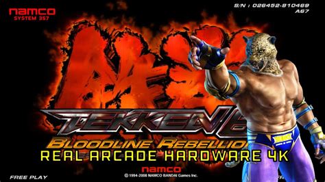 Tekken 6 Bloodline Rebellion Namco System 357 King 4k 60fps Youtube