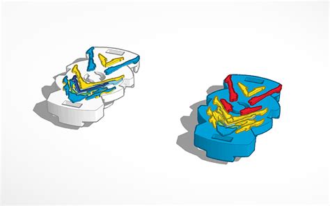 3d Design Beyblade Burst Rise Valkyrie Tinkercad