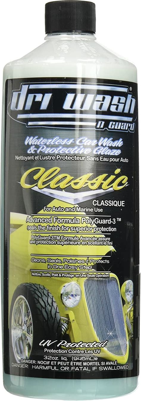 Oz Dri Wash N Guard Classic Waterless Car Wash W O Airosol Bottle