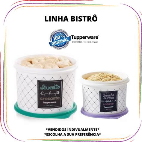 Tupperware Tupper Caixa Linha Bistr Shopee Brasil