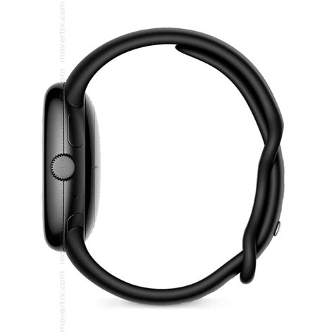Google Pixel Watch LTE 41mm Matte Black and Obsidian Active band ...