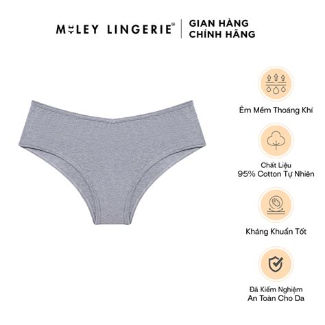 Quần Lót Cotton Tự Nhiên Mềm Mại Kháng Khuẩn Màu Ngẫu Nhiên Being Me Miley Lingerie Shopee