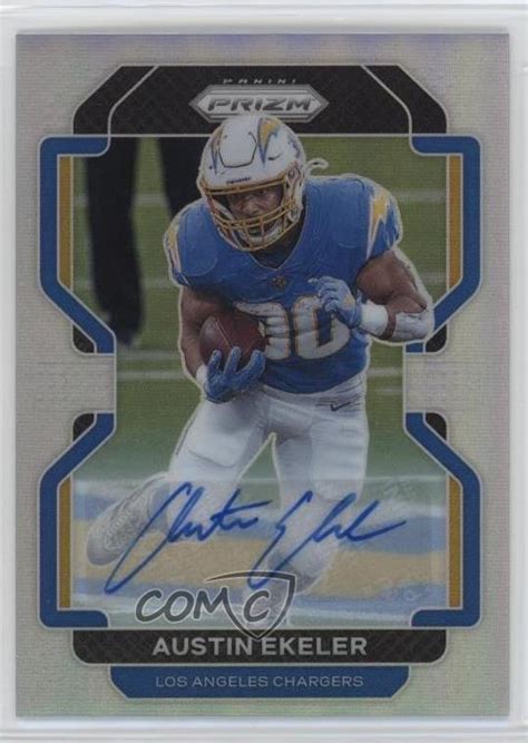 Panini Prizm Silver Prizm Autographs Austin Ekeler Au For