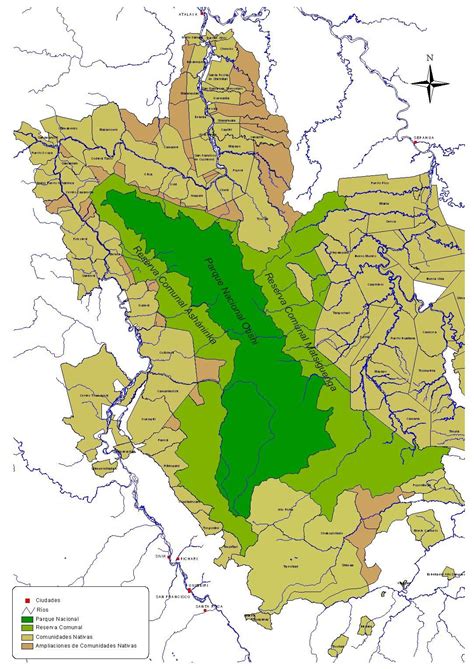 Mapa Del Distrito De R O Tambo